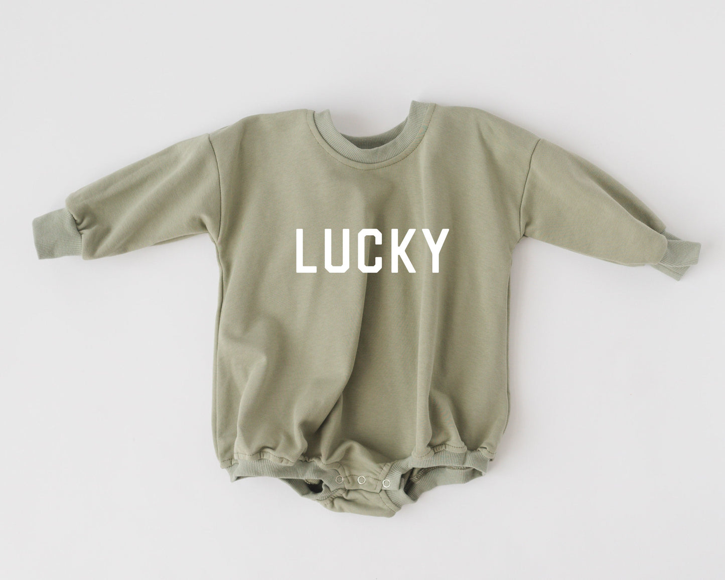 Lucky Sweatshirt Romper - more colors