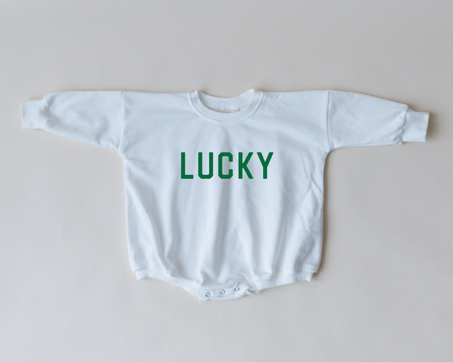 Lucky Sweatshirt Romper - more colors