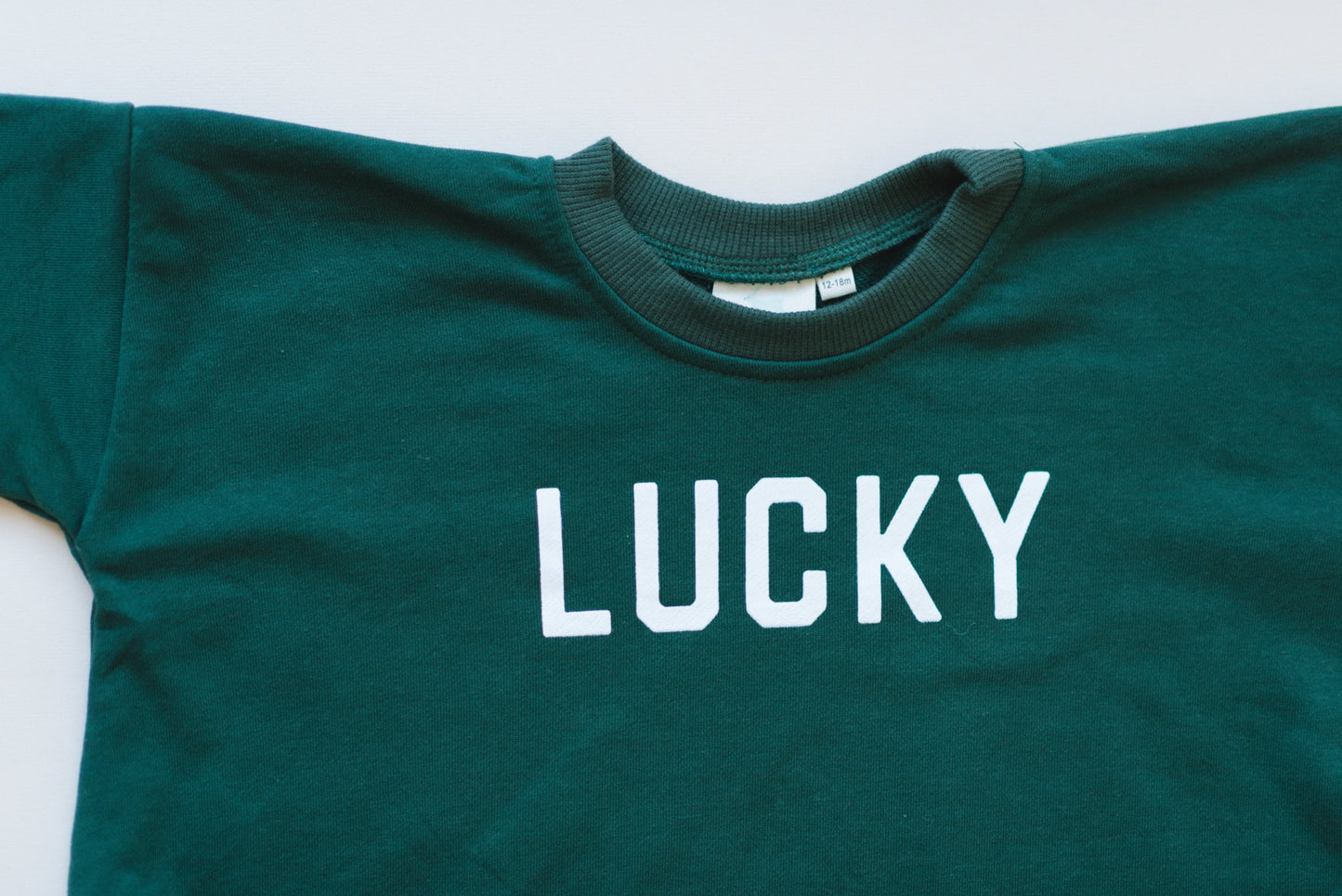 Lucky Sweatshirt Romper - more colors