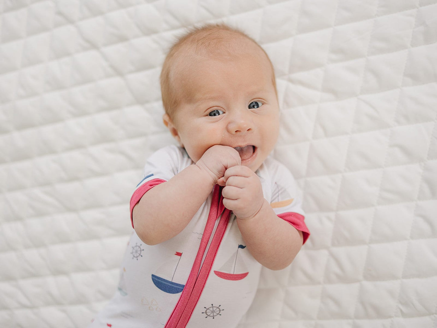 Sail Away Bamboo Shorty Romper