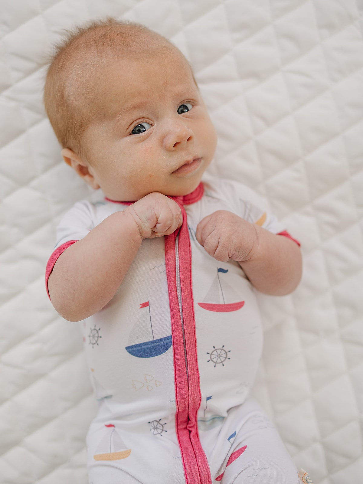 Sail Away Bamboo Shorty Romper