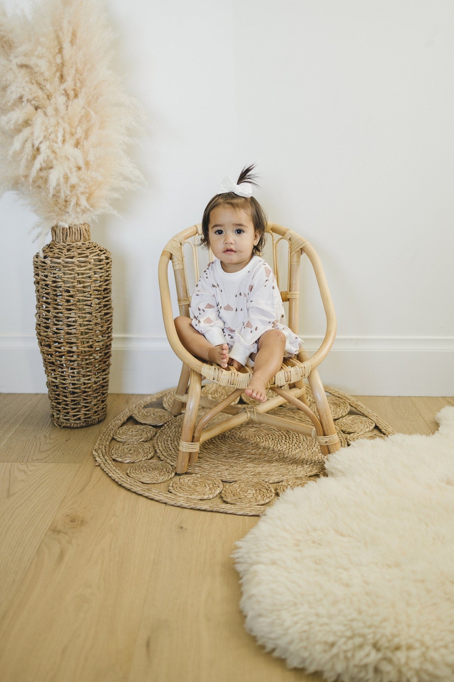 Cozy Cabins Bamboo Bubble Romper