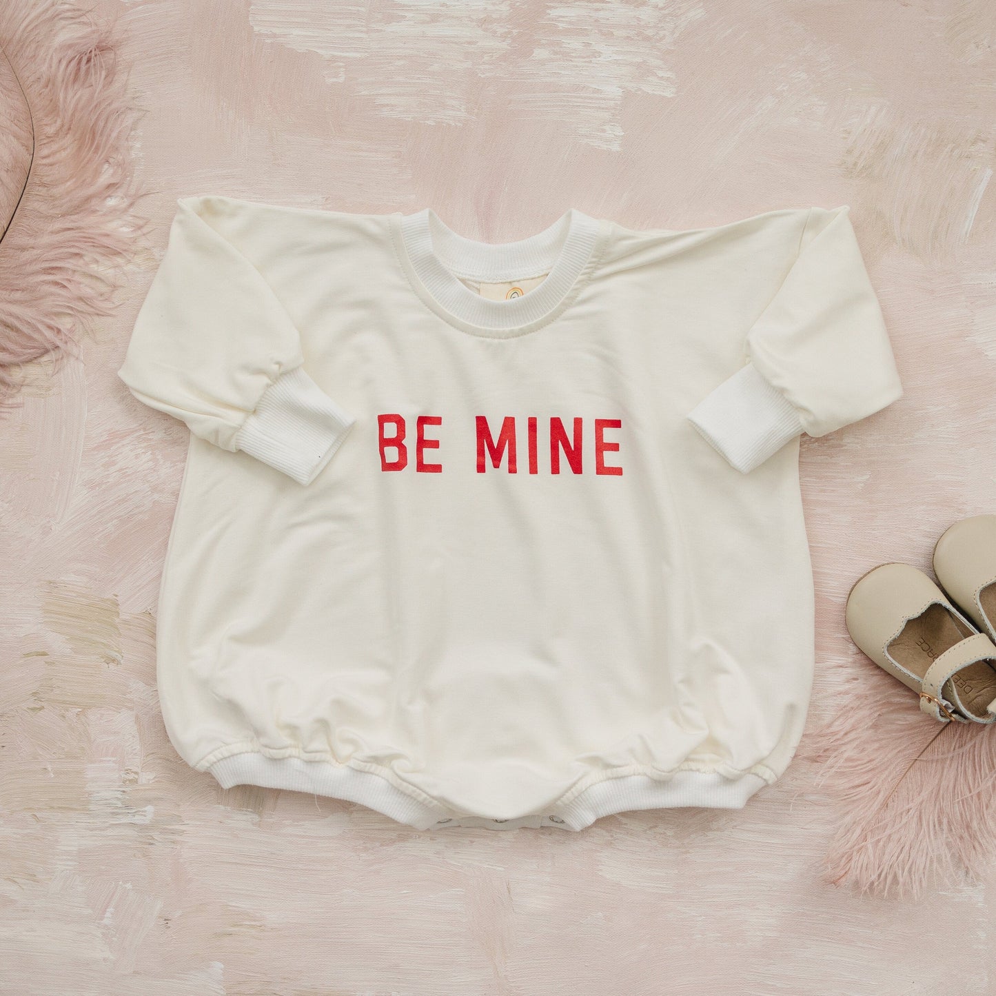 Be Mine Bamboo Sweatshirt Romper