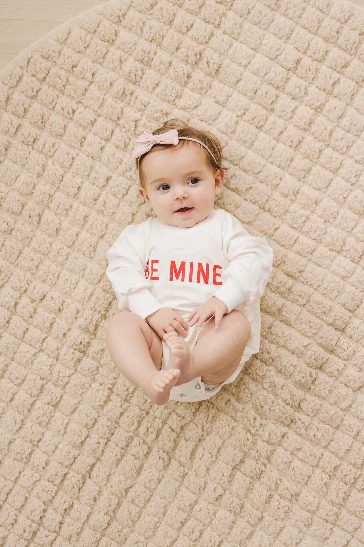 Be Mine Bamboo Sweatshirt Romper