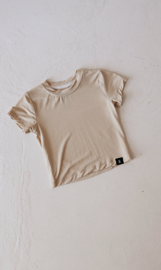 Basic Bamboo Tee | Bone