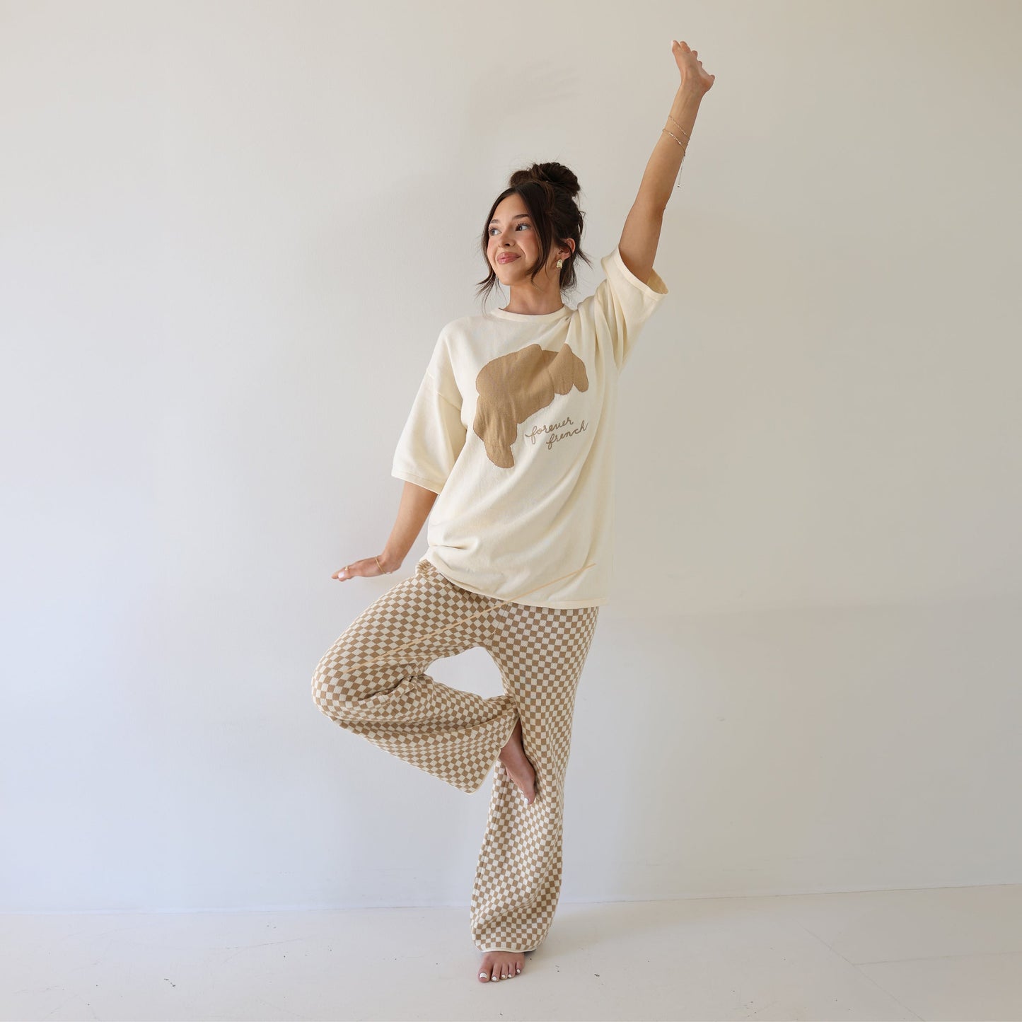 Women's Knit Pant Set | Croissants