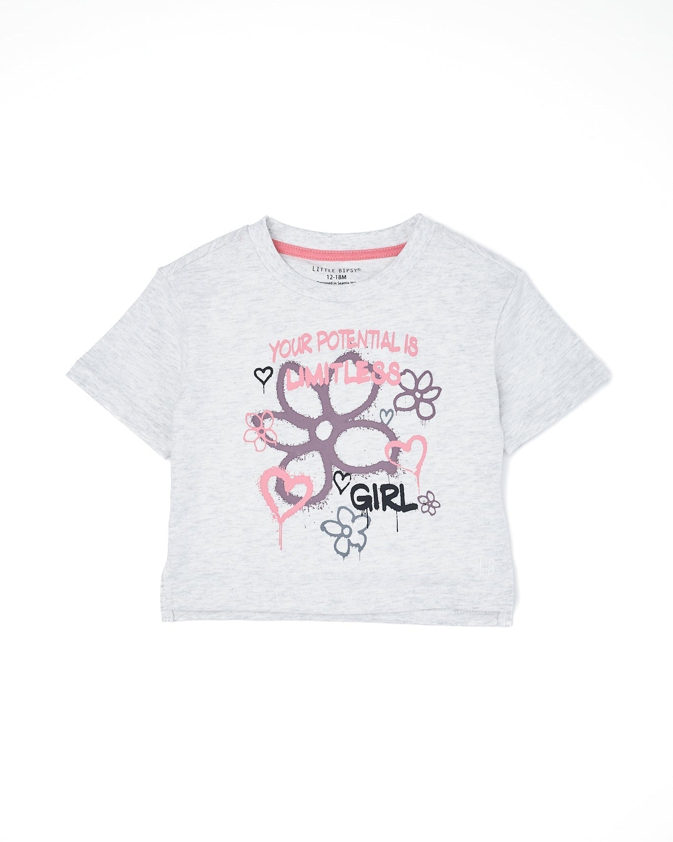 Limitless Tee - Light Heather Grey