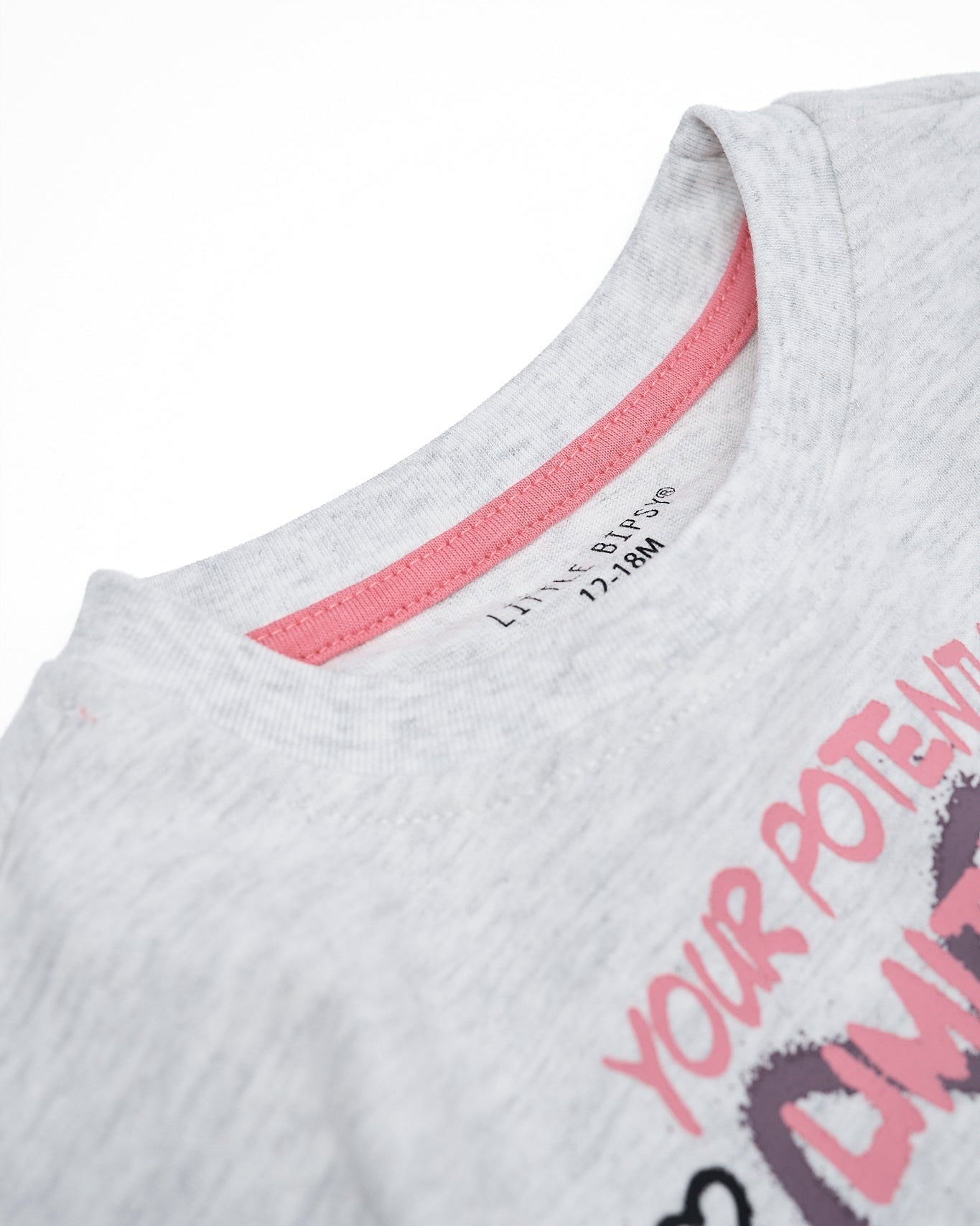 Limitless Tee - Light Heather Grey