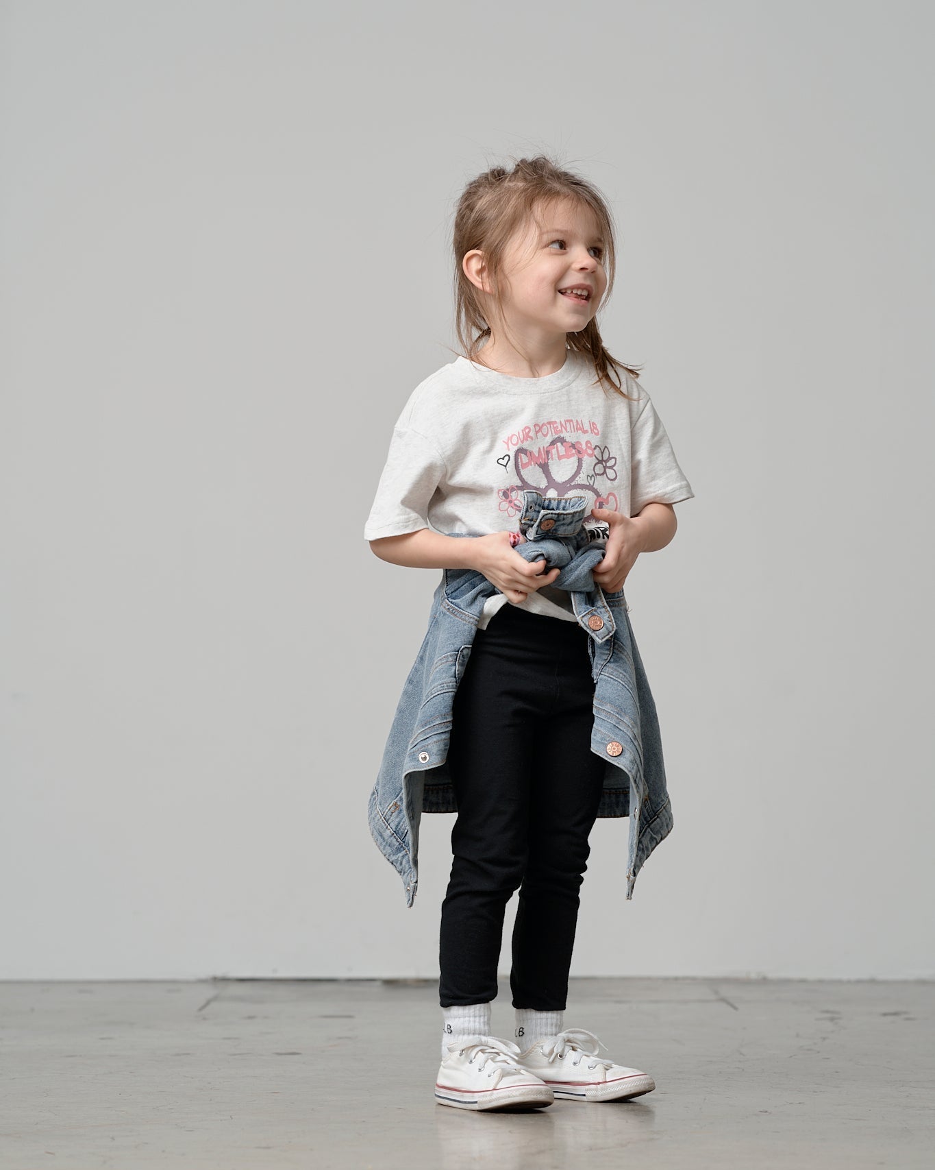 Limitless Tee - Light Heather Grey