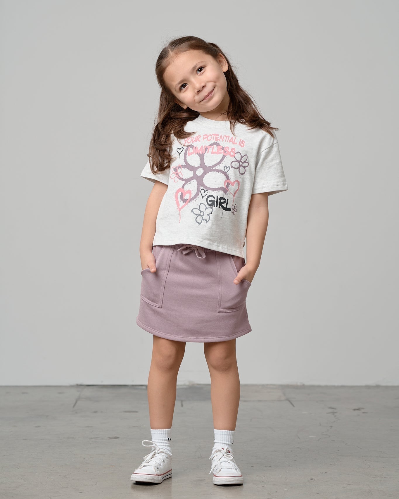 Limitless Tee - Light Heather Grey