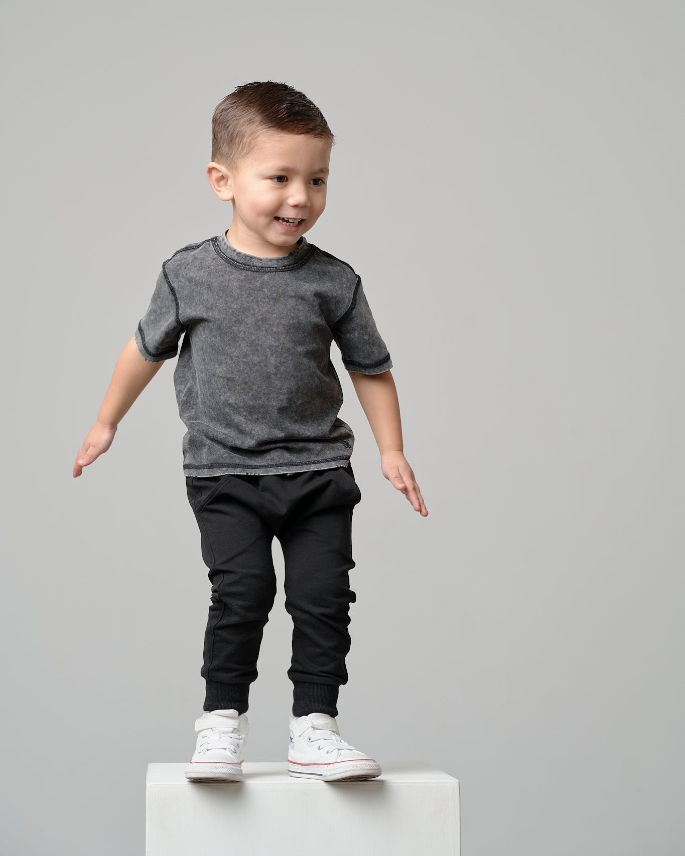 Mineral Wash Tee - Black