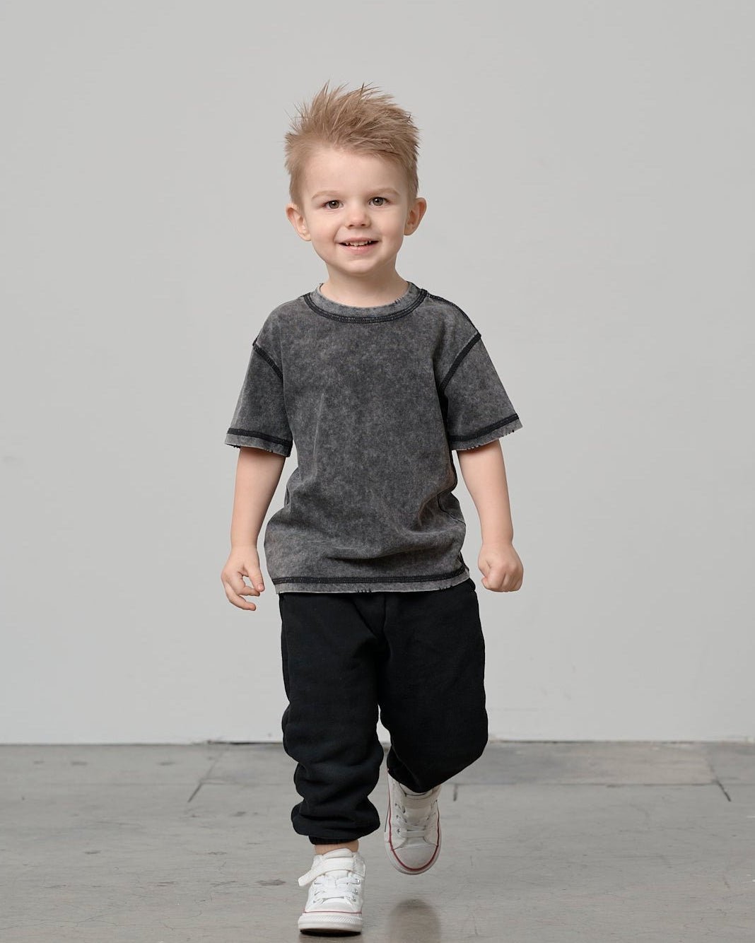 Mineral Wash Tee - Black