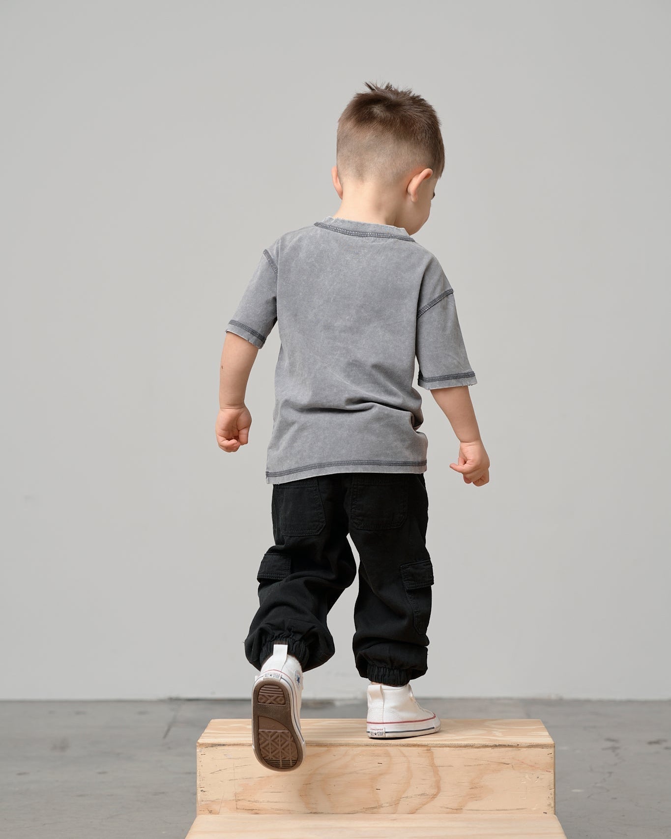 Mineral Wash Tee - Graphite