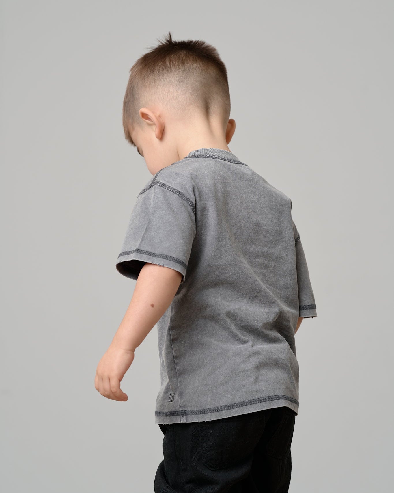 Mineral Wash Tee - Graphite