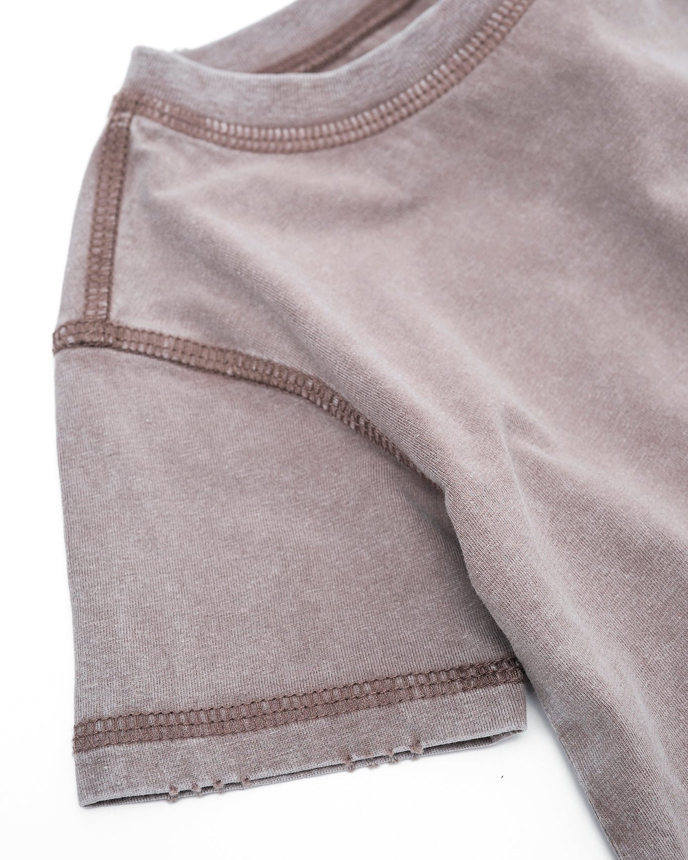 Mineral Wash Tee - Taupe