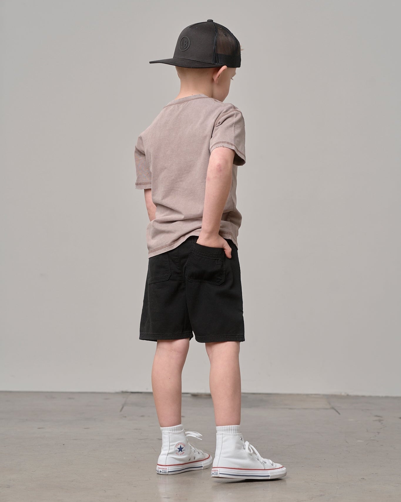 Mineral Wash Tee - Taupe