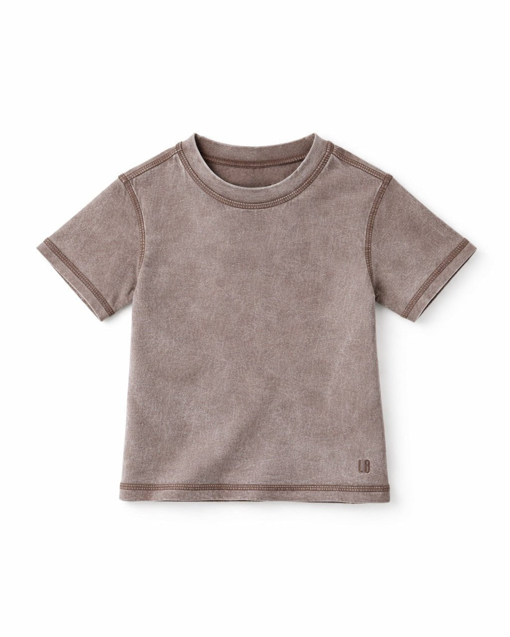 Mineral Wash Tee - Taupe