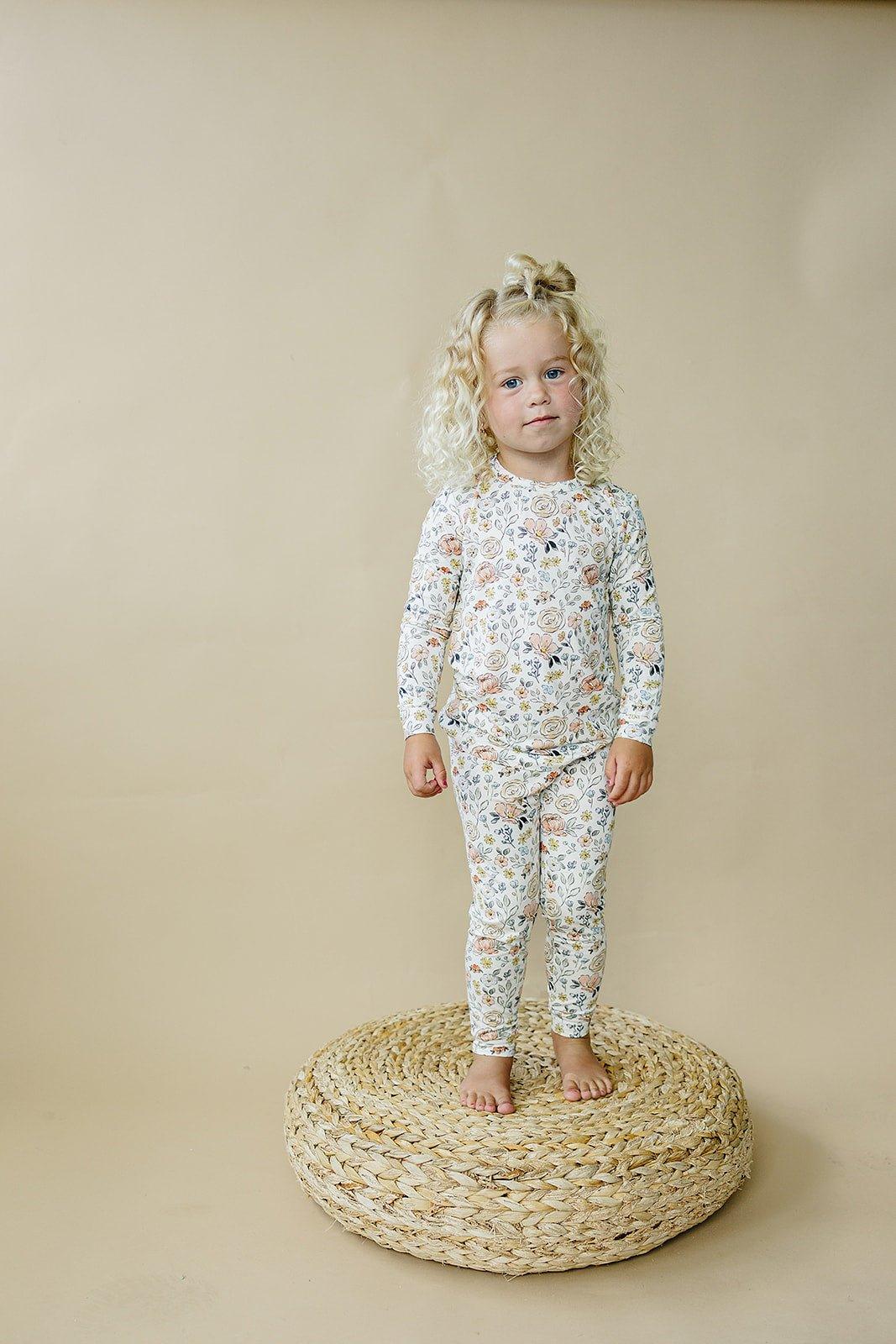 Pastel Petals 2pc Modal Pajamas