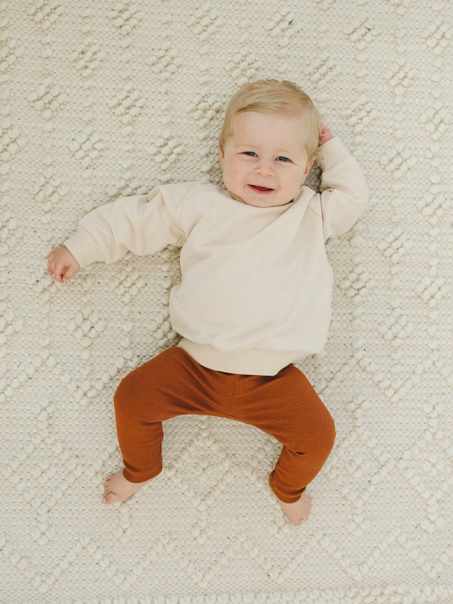 Cozy Ribbed Bamboo Leggings for Kids - Multiple Colors