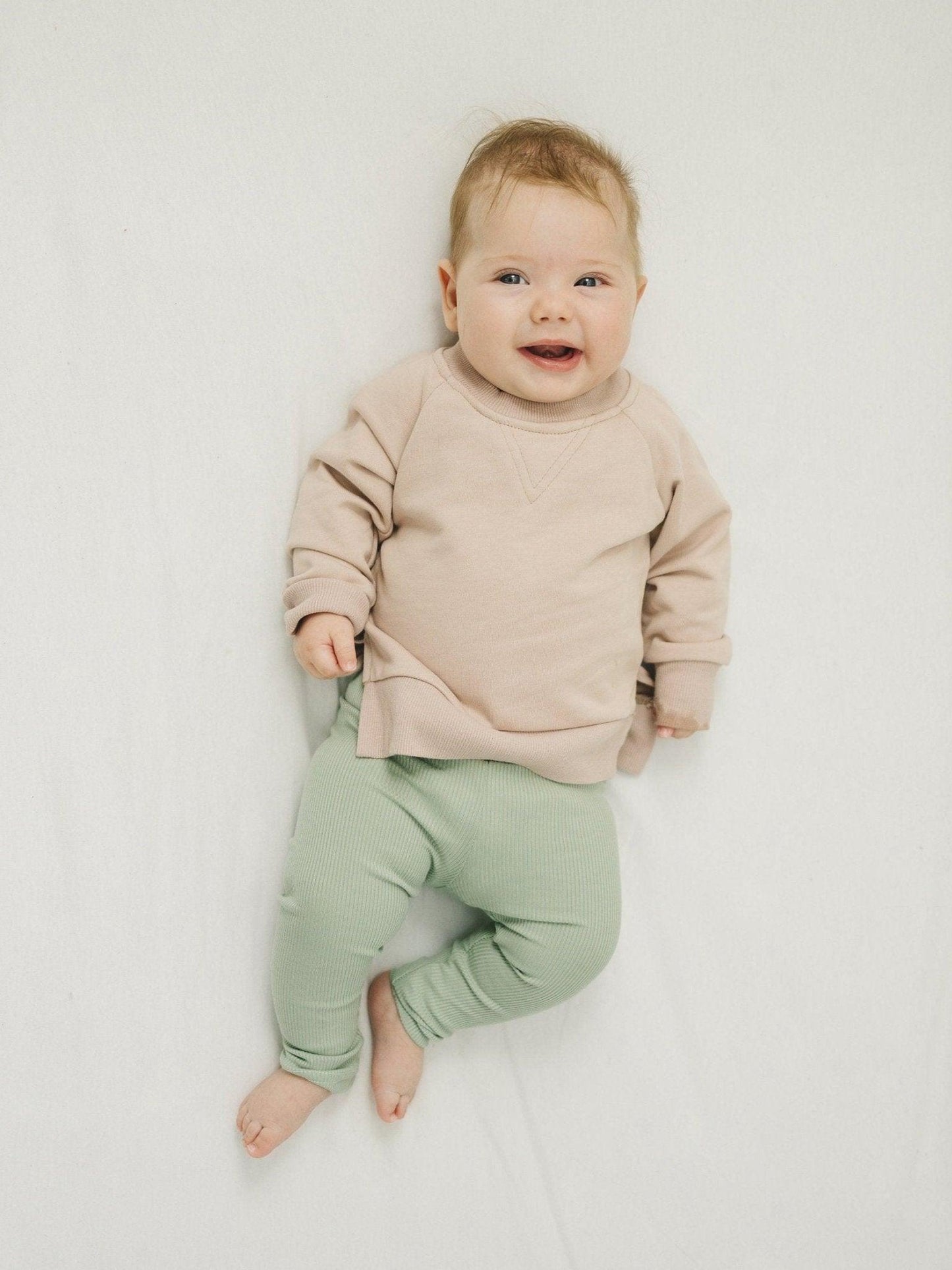 Cozy Ribbed Bamboo Leggings for Kids - Multiple Colors