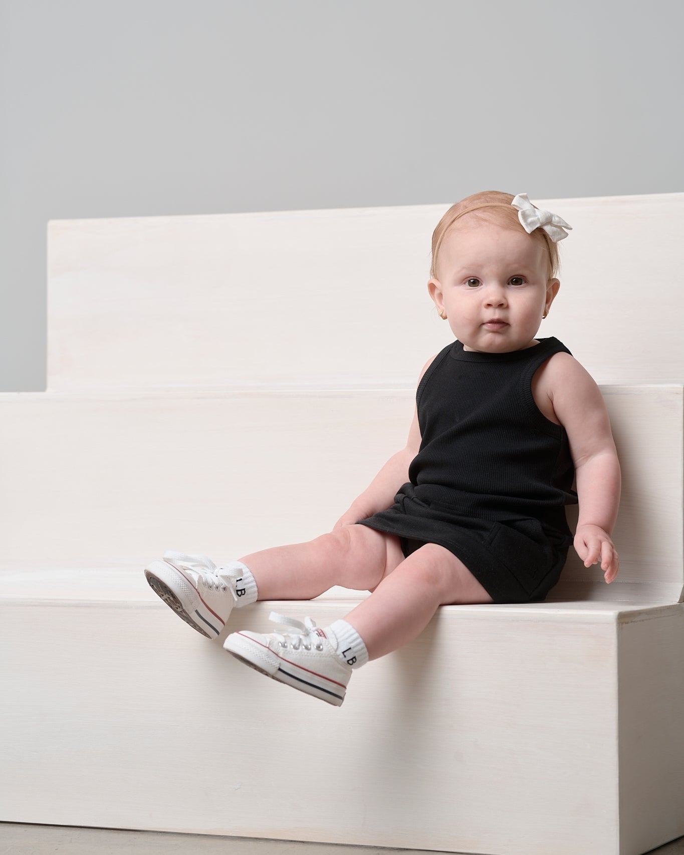 Ribbed Tank - Black