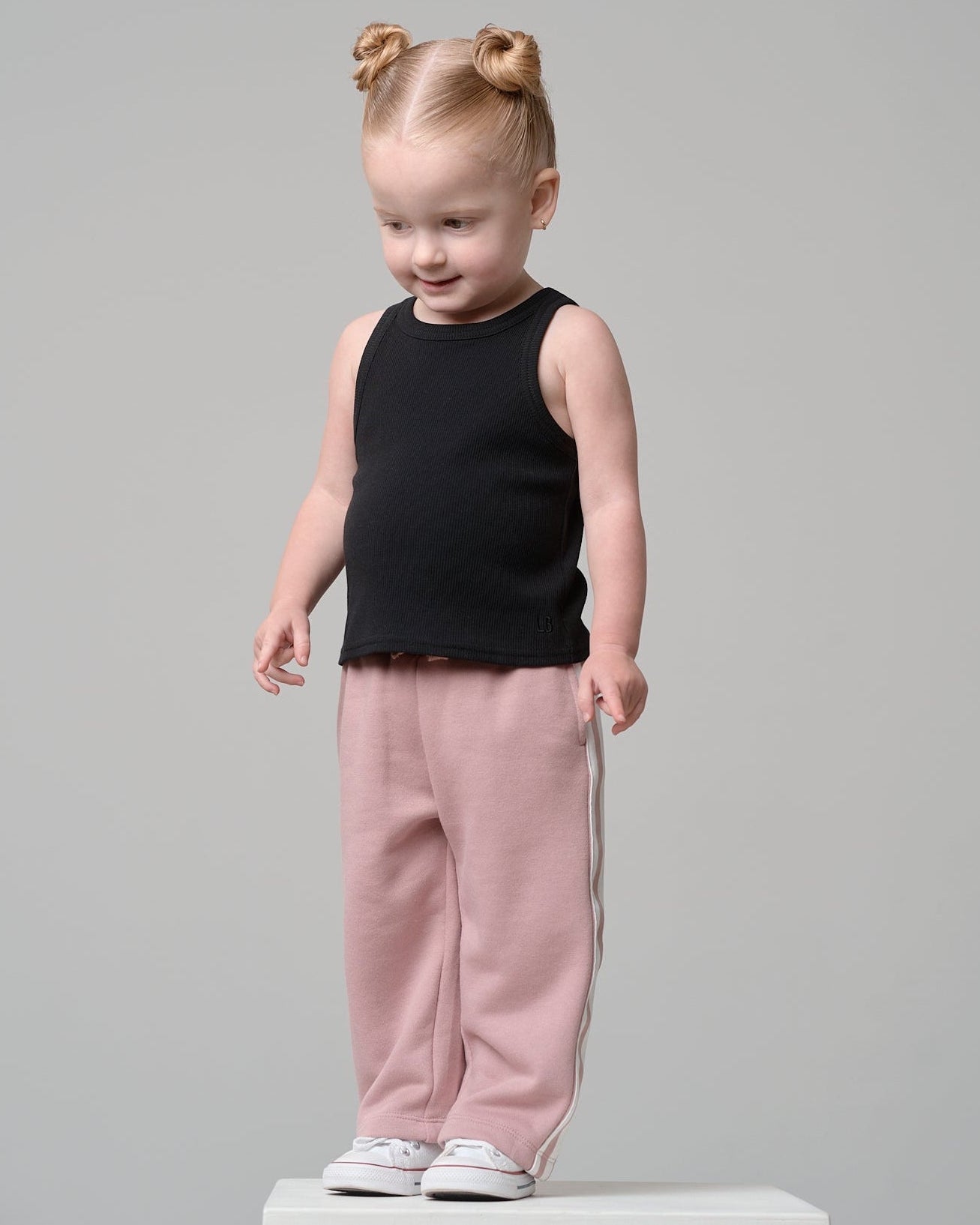 Ribbed Tank - Black