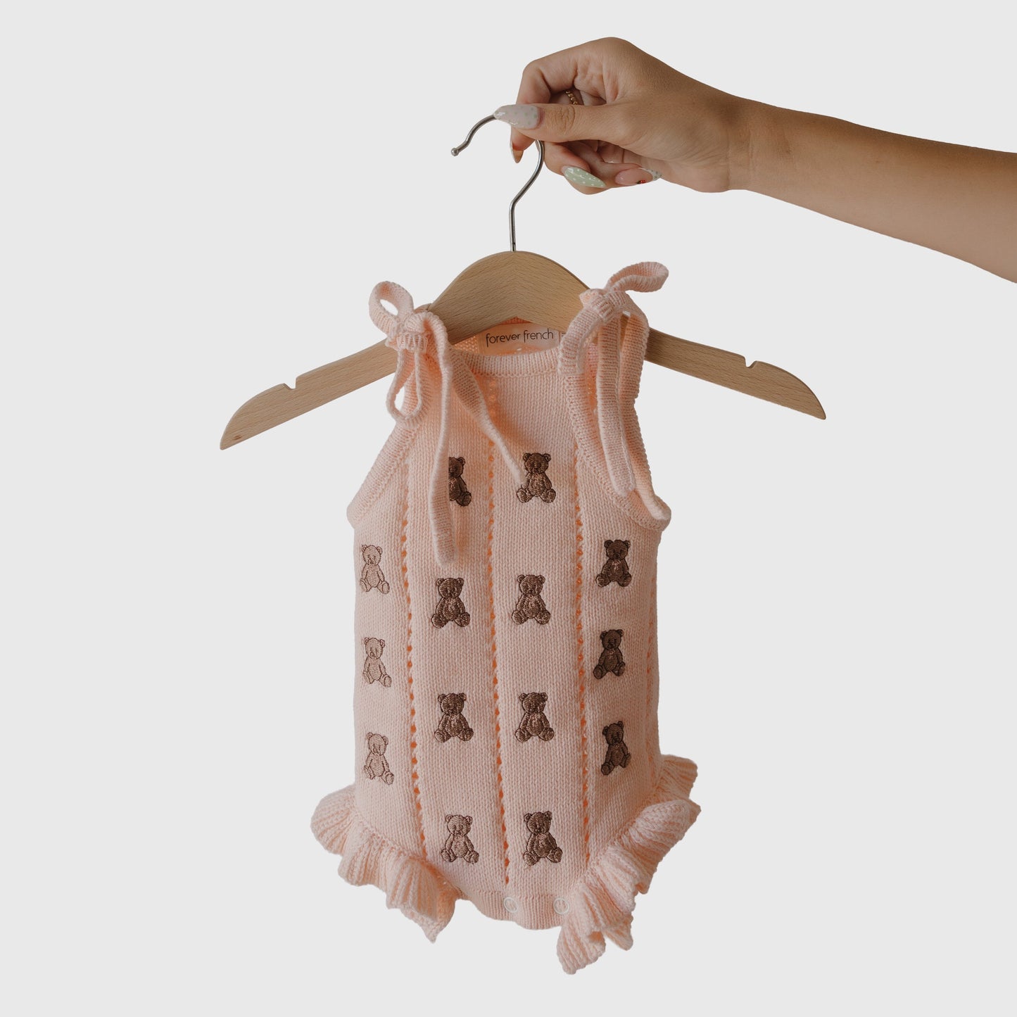 Knit Ruffle Romper | Lottie