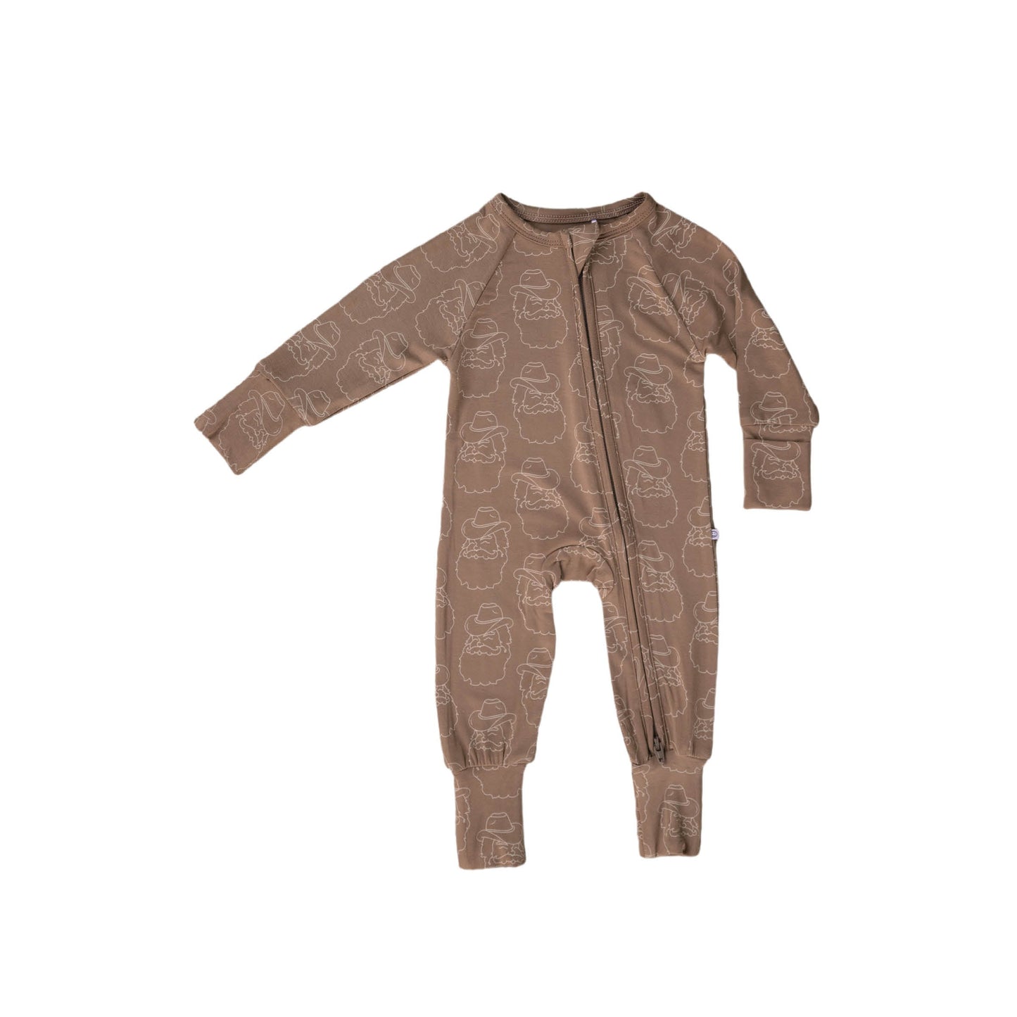 Ranch Santa | Bamboo Zip Romper