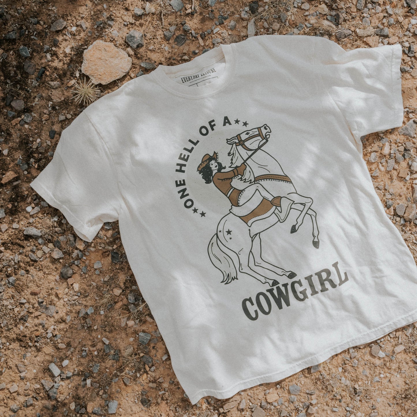 One Hell Of A Cowgirl | Oversized Tee