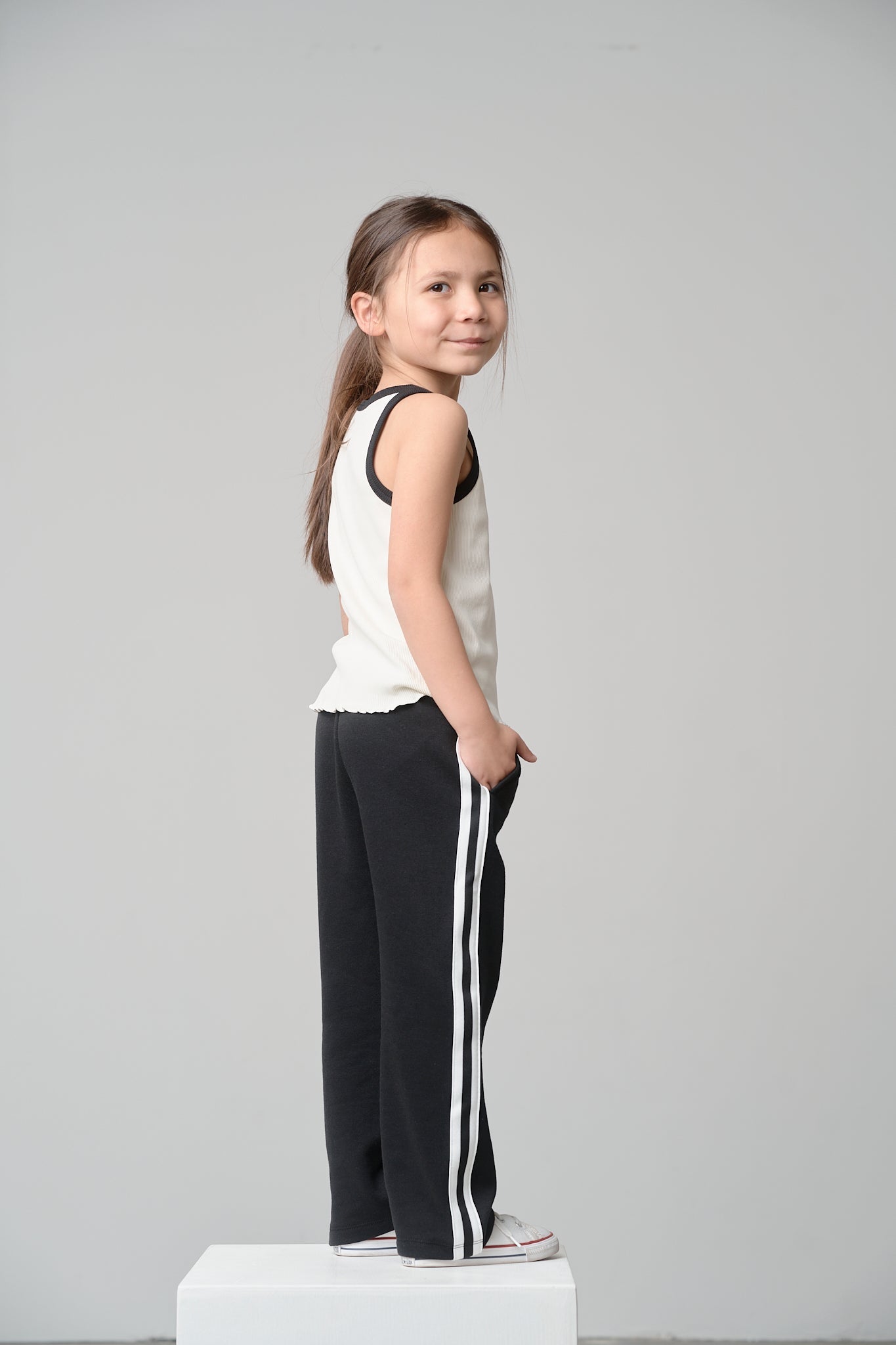 Side Trim Pant - Black