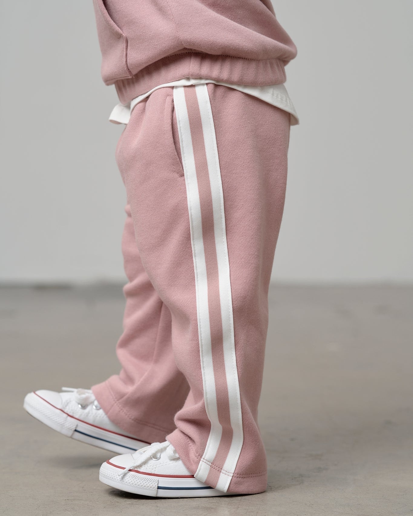 Side Trim Pant - Dusty Rosewood