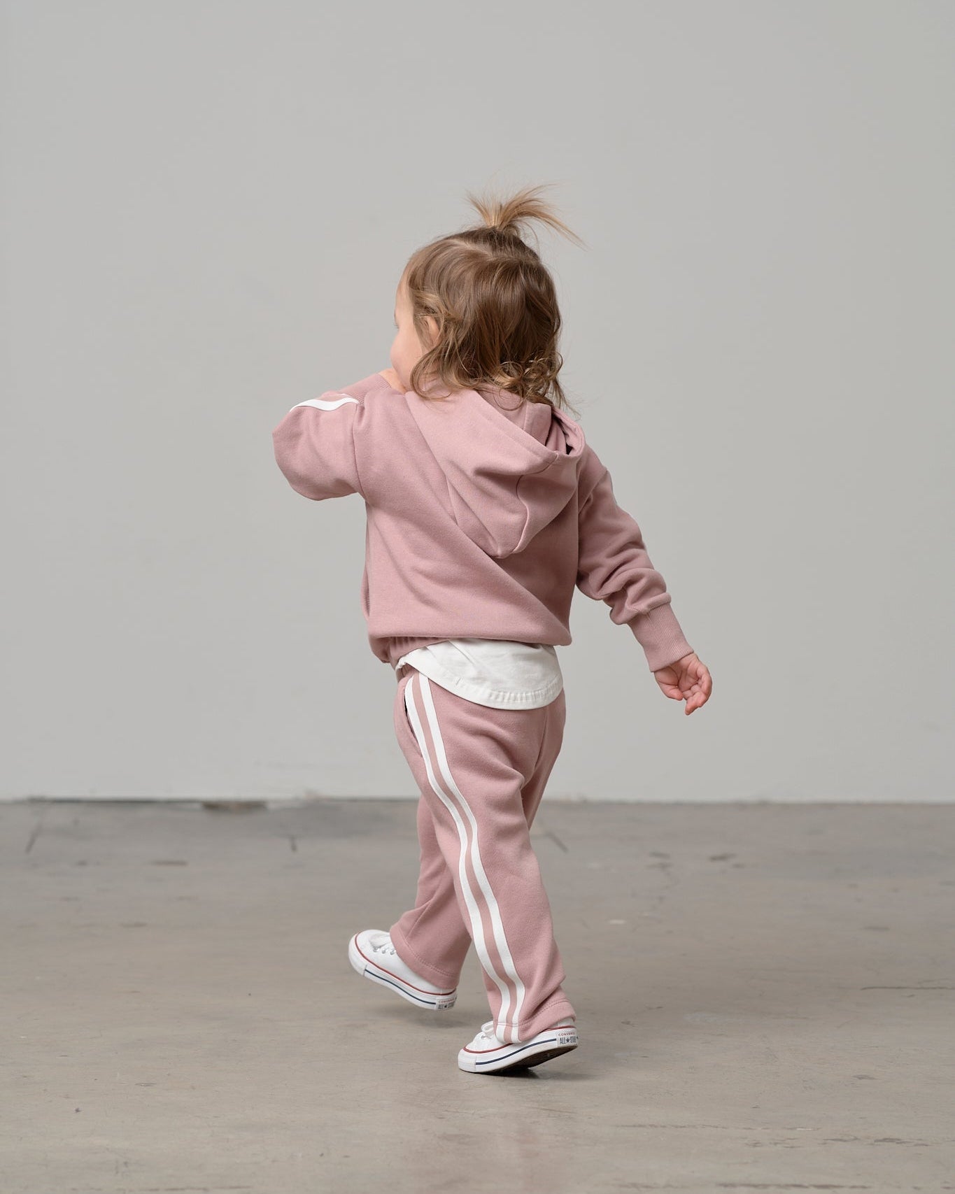 Side Trim Pant - Dusty Rosewood