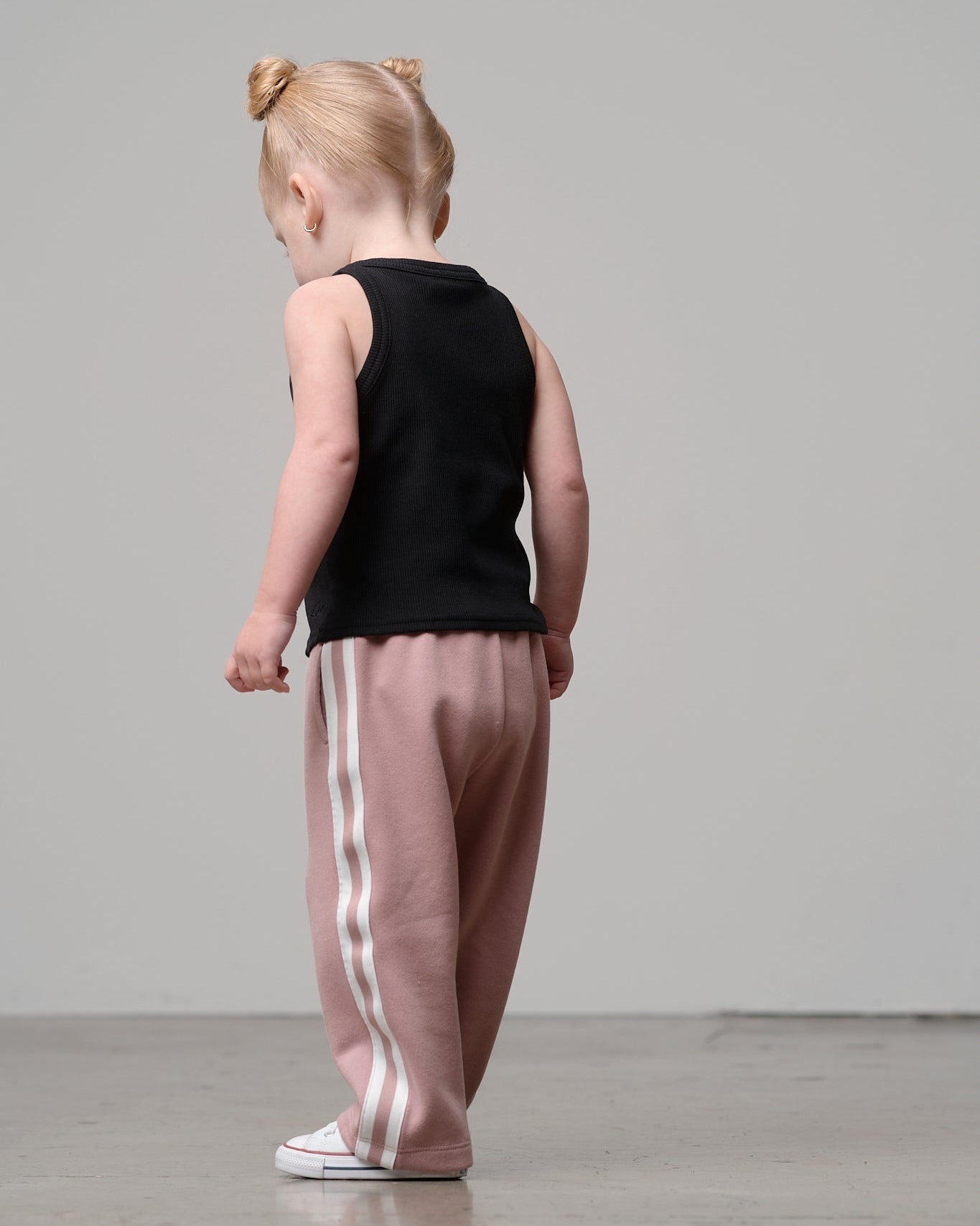 Side Trim Pant - Dusty Rosewood