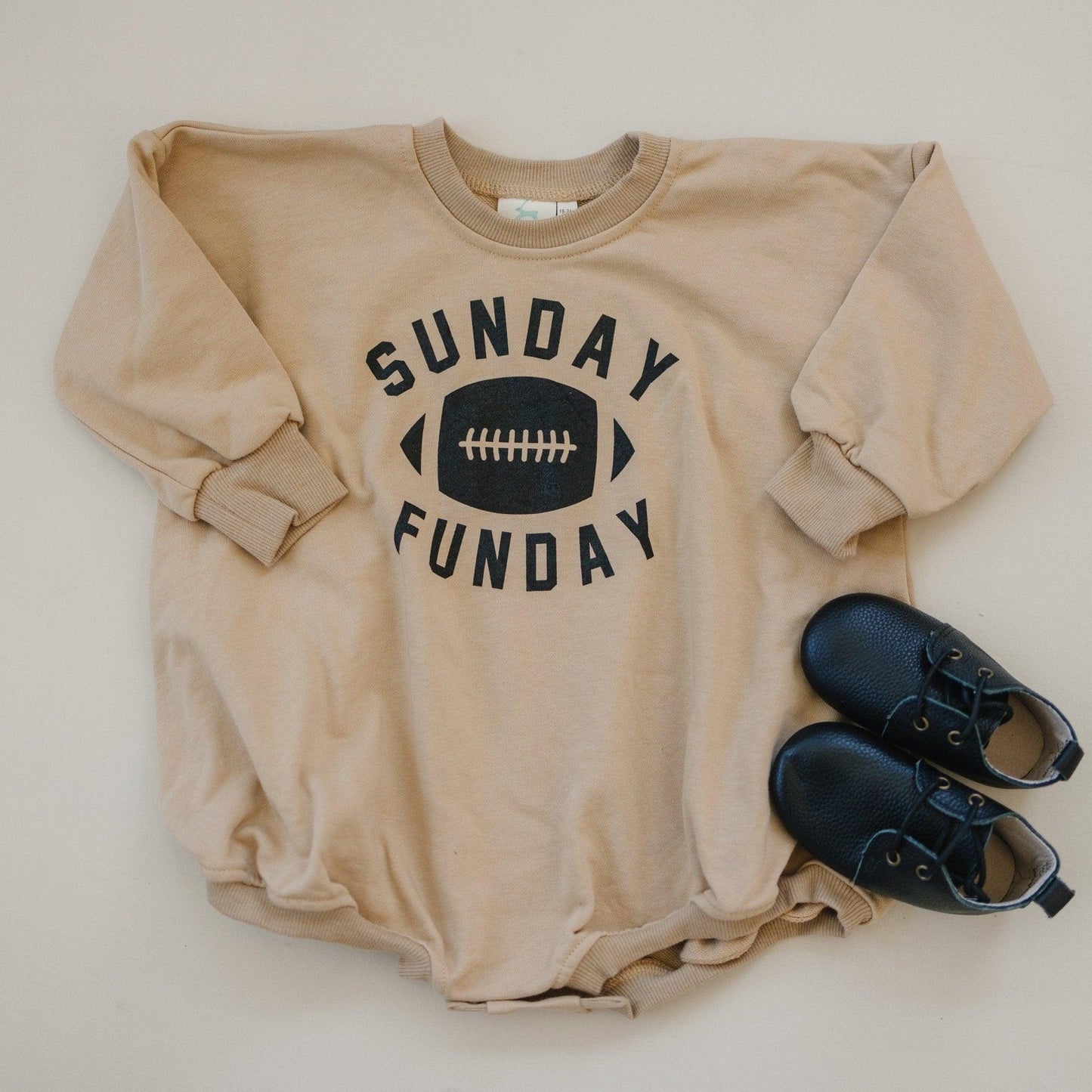 Sunday Funday Football Sweatshirt Romper - more colors