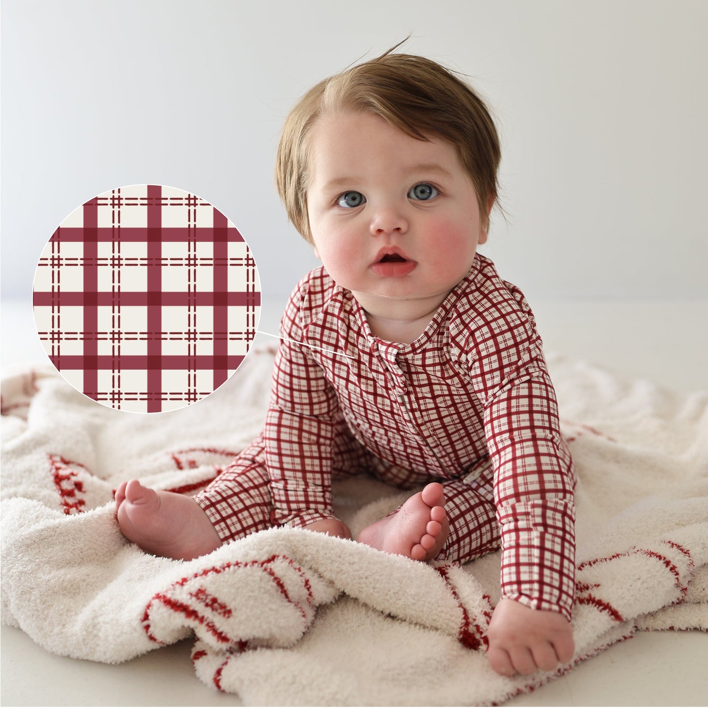 Bamboo Zip Pajamas | Window Pane