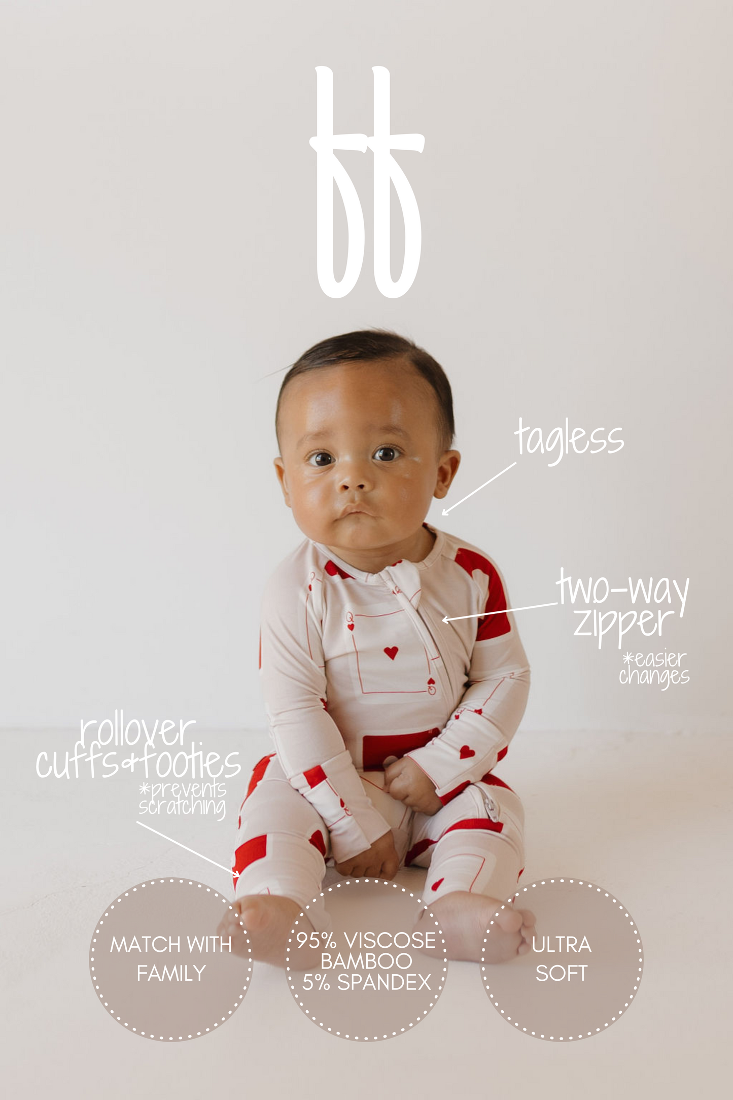 Bamboo Zip Pajamas | Love Day