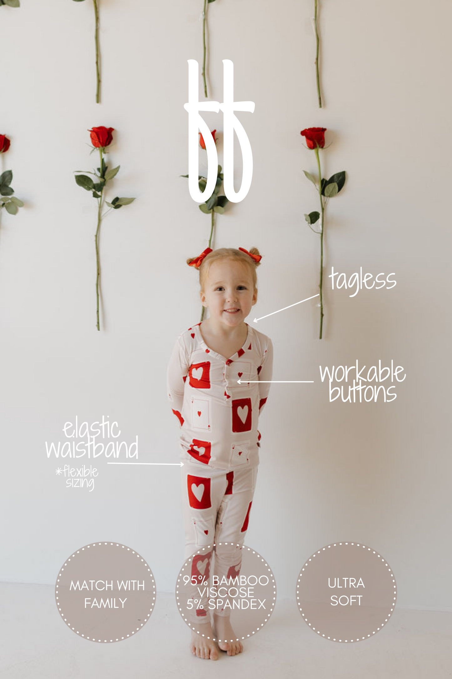 Bamboo Two Piece Pajamas | Love Day