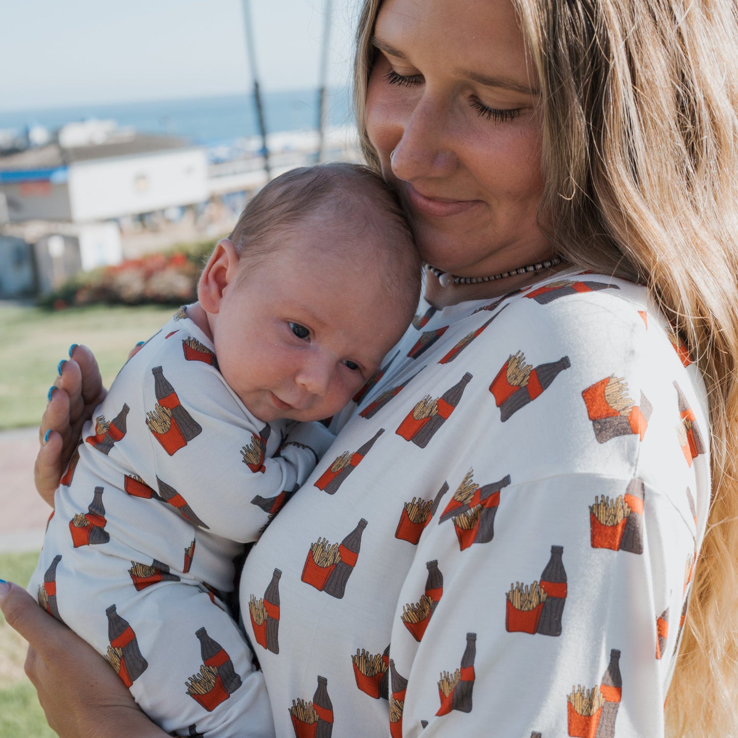 Women's Bamboo Short Set | Fries & Cola