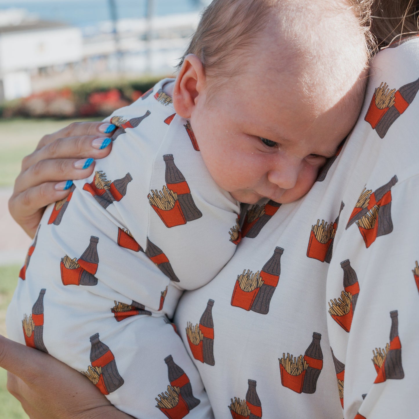 Bamboo Zip Pajamas | Fries & Cola